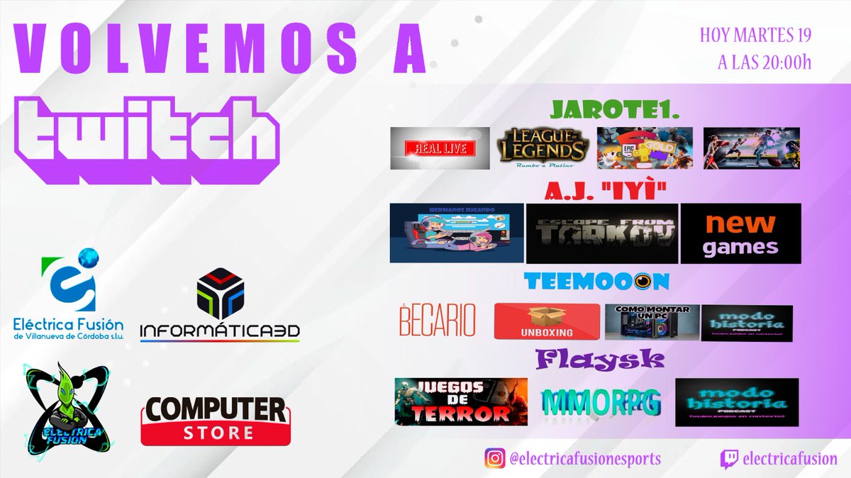 EléctricaFusión esports tweet media