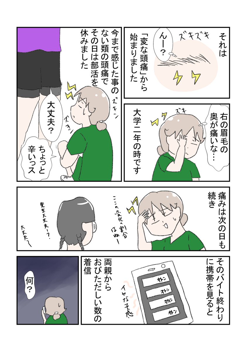 祖母が死んだ日(1/2)
#漫画が読めるハッシュタグ 