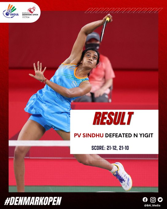 2021 open results denmark badminton Victor Denmark