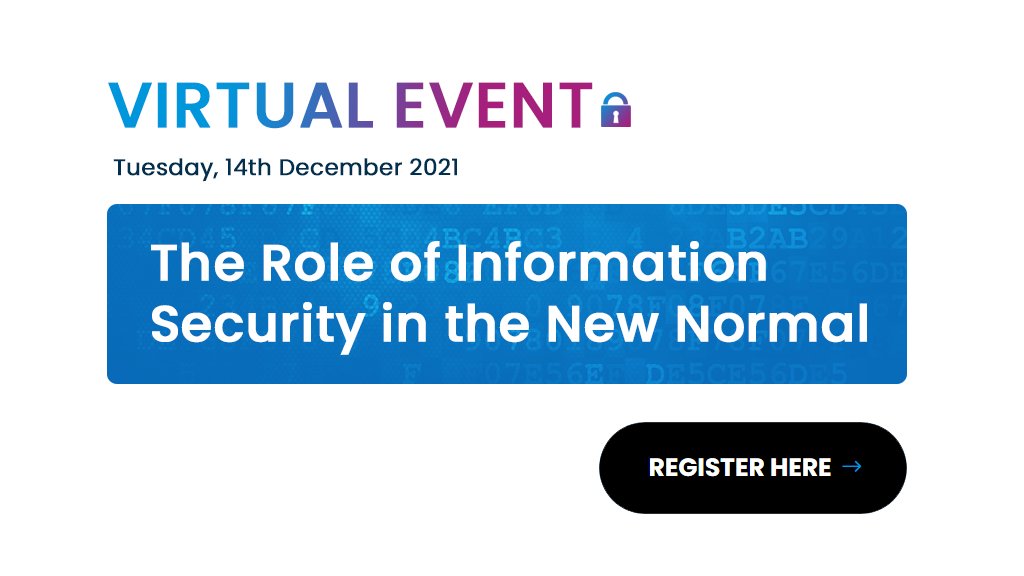NoordLtd's tweet photo. Following the success of our virtual boardrooms, we are thrilled to announce our first half-day #virtualevent: The Role of Information Security in the New Normal, which will take place on 14th December. For more information, visit: https://t.co/Ww231LeEWw #ciso #infosec https://t.co/DZuBWAt4ai
