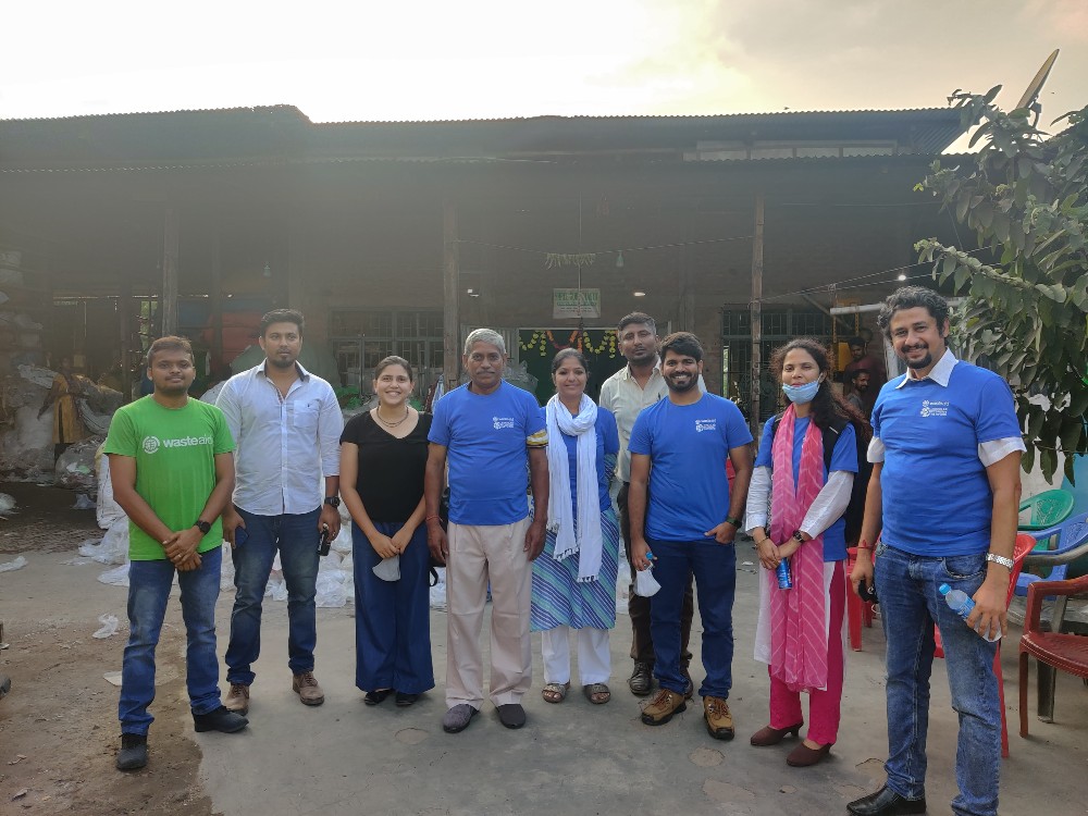 Meet Dilip, owner of Shree Guru Plastics, which is an established recycling business in India.

Through to the live final in Guwahati tomorrow, Dilip wants to double the capacity of his facility, extend the life of low value plastics and continue to support the informal sector 👏