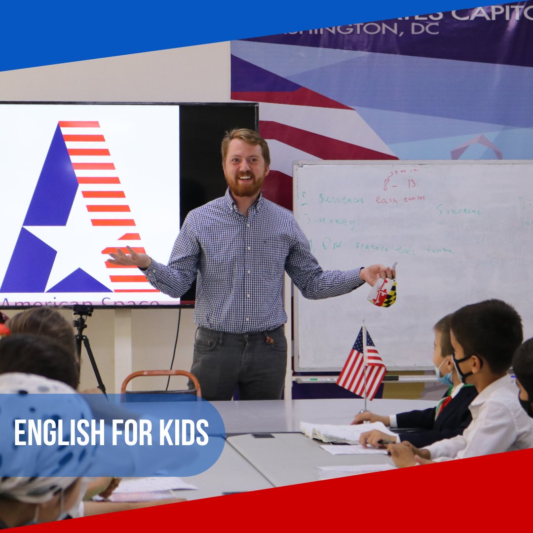 ASKulob's tweet photo. English for kids.
Muhammadjon and Jay made today' session as interesting as possible. Kids were learning  various "emotions and feelings" as well as using them in writing stories. Our club is provided twice a week at 11:00 am. https://t.co/EsnQ2DCCMu