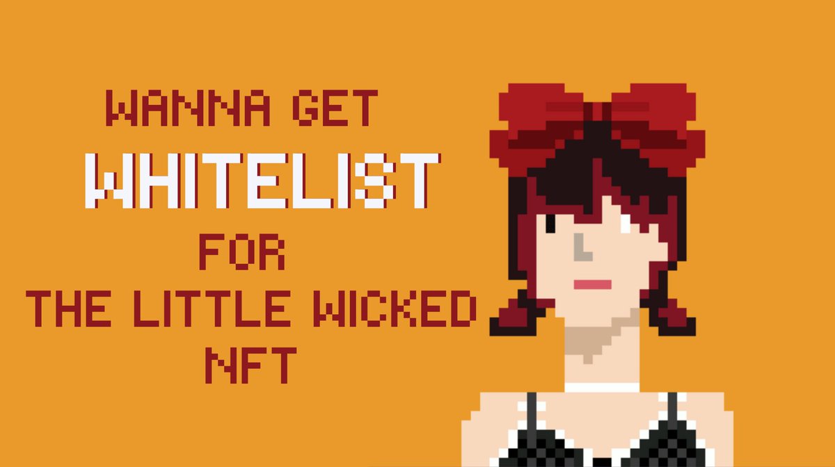 The magic gate will be opened for the last time in 7 hours (11 am EST) in our discord for whitelist registration.

Join our discord: discord.gg/tpxEEYWpVH

#NFT #NFTcommunitiy #littlewickednft