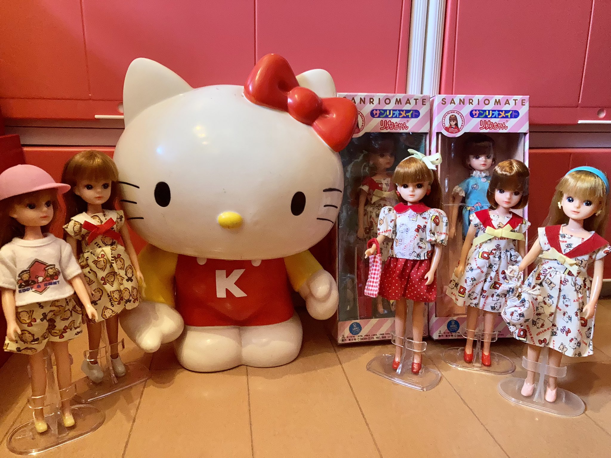 リカちゃん - タカラ 3代目リカ(サンリオメイト) ザ・ボードビルデュオ タカラ 3代目リカちゃん サンリオメイト ザ・ボードビル・デュオ