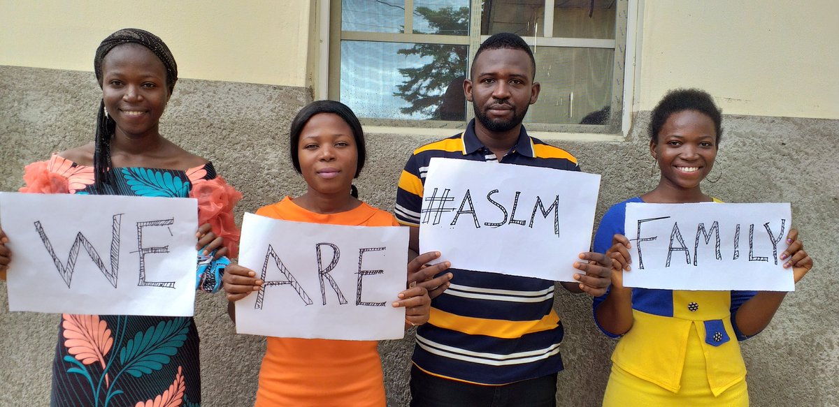 ASLM_News's tweet photo. @daviduche81, ASLM’s Communications Officer is proud to be #ASLMFamily! https://t.co/ZtaiSEPSYJ
