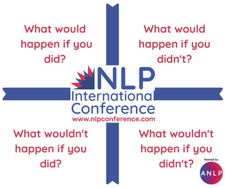 nlpconference's tweet image. On the fence about attending the virtual 2022 NLP Conference? Why not use this tried and tested tool to explore your options and make the right decision...

nlpconference.com/tickets

#cartesiancoordinates #makerightdecision #decisionmaking #nlp #nlpconference #anlp #nlpcommunity