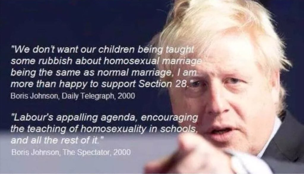 BrexitBuster's tweet photo. @Beany_1 Exhibits A, B, C and D, your honour…
#BigotJohnson #RacistPM https://t.co/gtyc8wWGcS