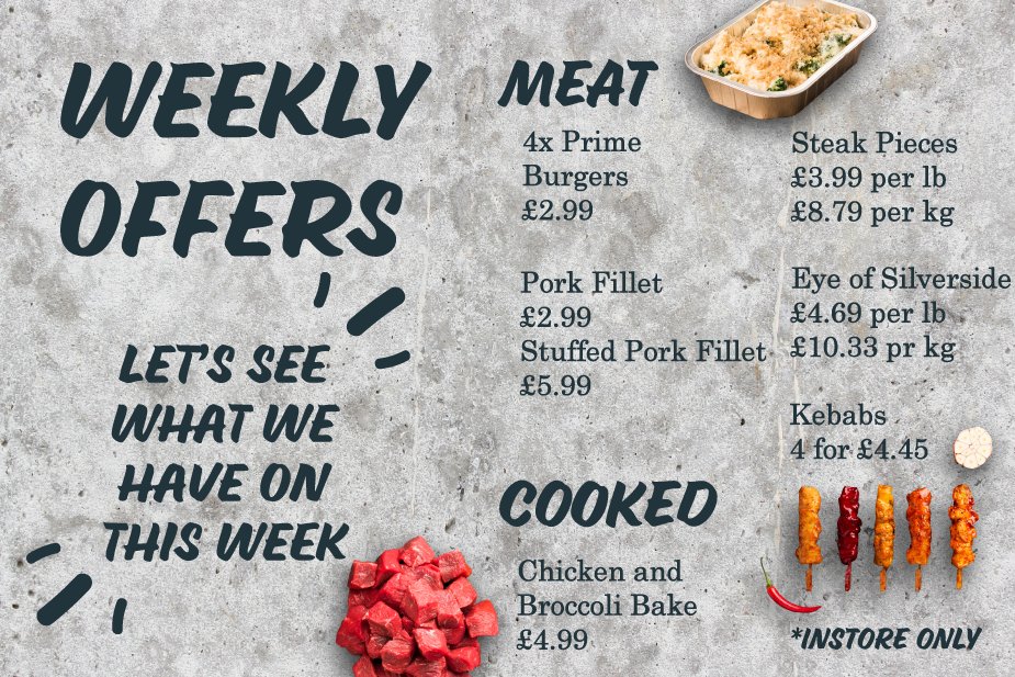 Some exciting weekly offers at Corries 🥩