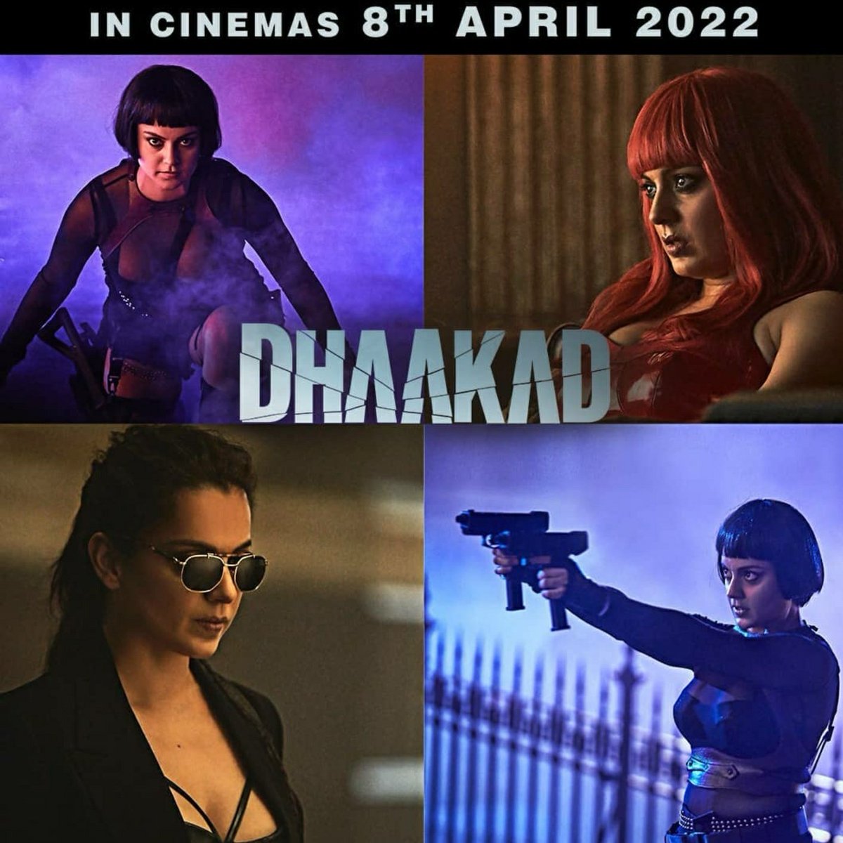 Razneesh 'Razy' Ghai (@razyghai) on Twitter photo She is fierce, fiesty and fearless. #AgentAgni is all geared up to set the big screen on fire 🔥. Bringing to you the action spy thriller #Dhaakad hitting theatres on 8th April 2022!
<a href="/DeepakMukut/">Deepak Mukut</a> <a href="/SohamRockstrEnt/">Soham Rockstar Entertainment</a> <a href="/kanganaranaut/">kanganaranaut</a> <a href="/rampalarjun/">arjun rampal</a> <a href="/divyadutta25/">Divya Dutta</a> <a href="/smaklai/">maklai sajid mohd</a> <a href="/AsylumFilms/">Asylum Films</a> She is fierce, fiesty and fearless. #AgentAgni is all geared up to set the big screen on fire 🔥. Bringing to you the action spy thriller #Dhaakad hitting theatres on 8th April 2022!
<a href="/DeepakMukut/">Deepak Mukut</a> <a href="/SohamRockstrEnt/">Soham Rockstar Entertainment</a> <a href="/kanganaranaut/">kanganaranaut</a> <a href="/rampalarjun/">arjun rampal</a> <a href="/divyadutta25/">Divya Dutta</a> <a href="/smaklai/">maklai sajid mohd</a> <a href="/AsylumFilms/">Asylum Films</a>