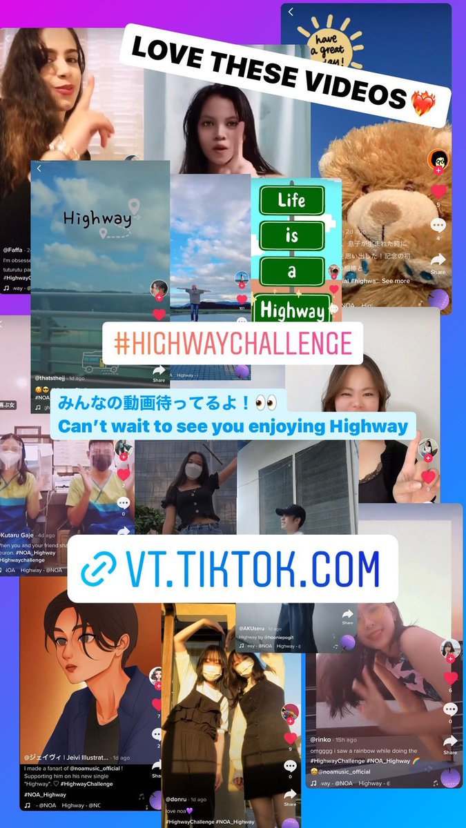 onlynoana's tweet photo. LET'S GO NOANAS!!! 🤍
#HighwayChallenge #NOA_Highway https://t.co/Fm5ZQGXwk0