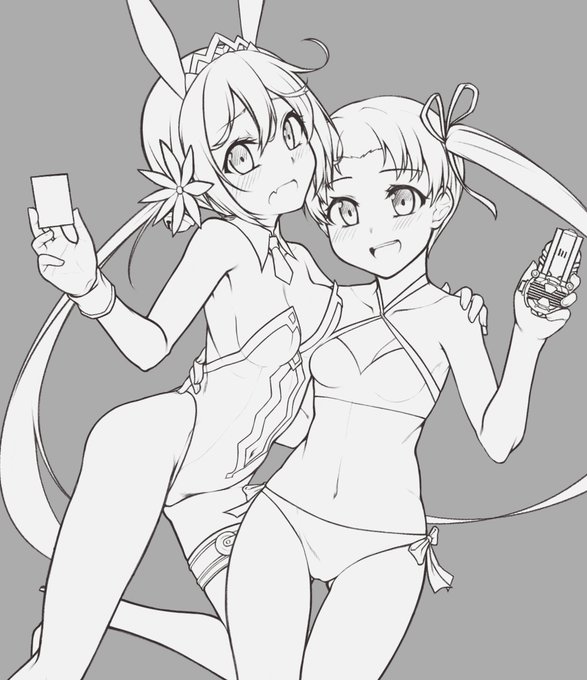 途中で描くのやめたやつ

曙も妹キャラ!(確信)

#艦これ #曙 #綾波 