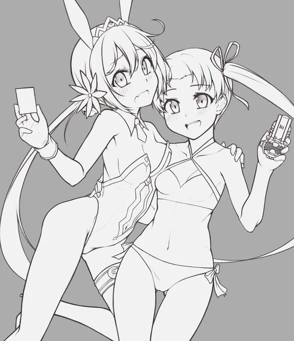 途中で描くのやめたやつ

曙も妹キャラ!(確信)

#艦これ #曙 #綾波 