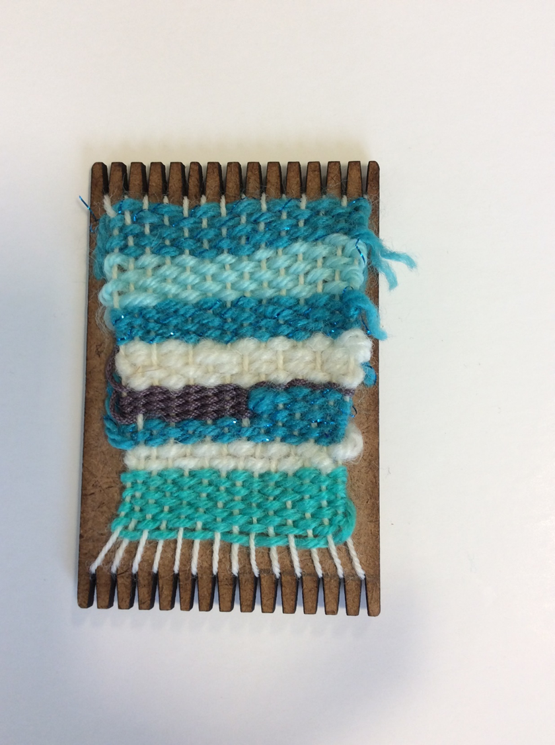 BrooksbankTech1's tweet photo. Textiles Tuesday - Here are a selection a sea and landscape inspired mini weaves created by year 8. 
#spiritofbbs #seascape #weaving #wool #localhistory #halifaxtextiles #downtmill #woolenmill #landscape #arttextiles https://t.co/gynasPrSBV