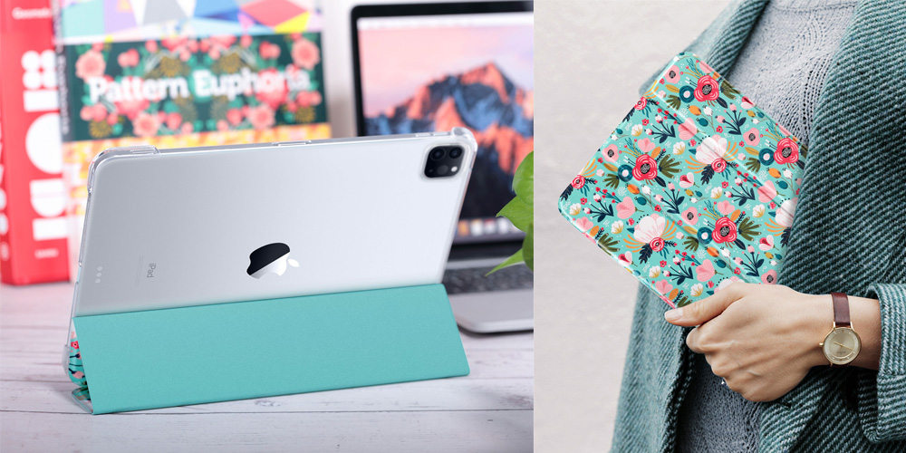 ULAK Slim Trifold Smart Case for iPad Pro 11 inch 2020 &amp; 2018, $8.99-Green Floral #ipadpro11

Shop Link🔗bit.ly/2Z1RYPc