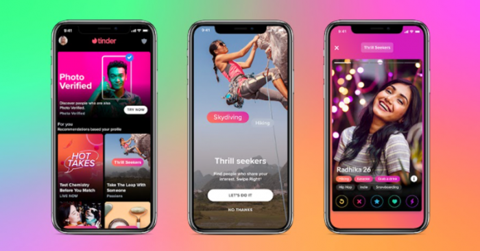 Social_Samosa's tweet photo. #TinderUpdates: With Explore, @Tinder users will have more control over who they meet by giving them the option to navigate through profiles arranged by interest
Read More: https://t.co/GI8wX4hUp3 https://t.co/hQtpsm8vAK