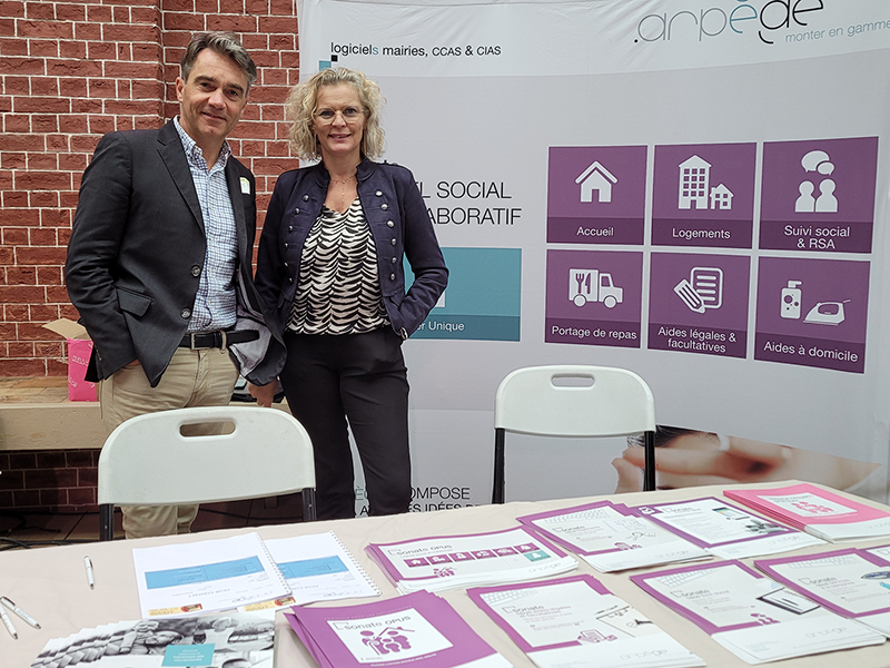 ArpegeSAS's tweet photo. #Event 🗓️ Arpège est présente aux 44e Rencontres de l'#ACTAS ! Nous vous donnons rendez-vous sur notre stand, jusqu'à demain midi, à La @laCPublique - @roubaix.
#collectivitéslocales #servicepublic #actionsociale #CCAS https://t.co/Xt1shjd0or