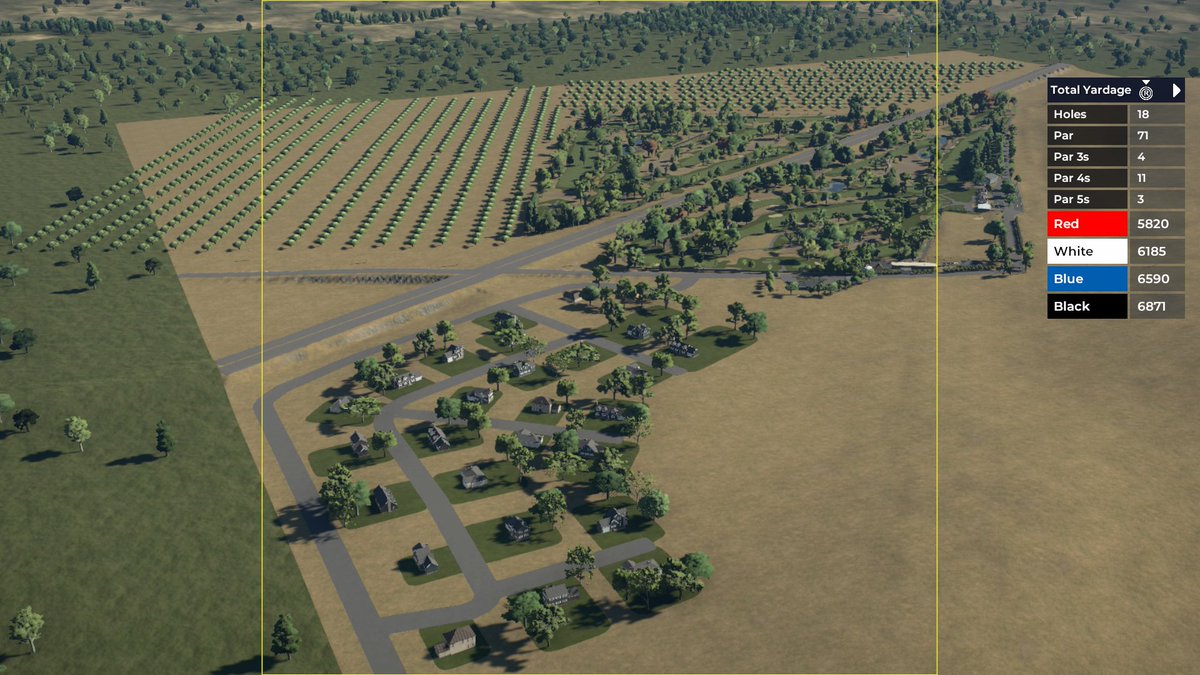 TDunlop07's tweet photo. After months of work my next RCR is coming down the final stretch.
#RealLifeCourse #KillerCourse #PGATOUR2K21
Tracy Golf & CC
is now 99% planted
@PGATOUR2K @TGCTours @TracyGolf @ncga1901 @CDTSociety @thehawksnestfb @friendBOMBER1 @2k21Gb @WhatAboutAmeobi @BoredomOP @avakrac @2k https://t.co/7IowXsJyes
