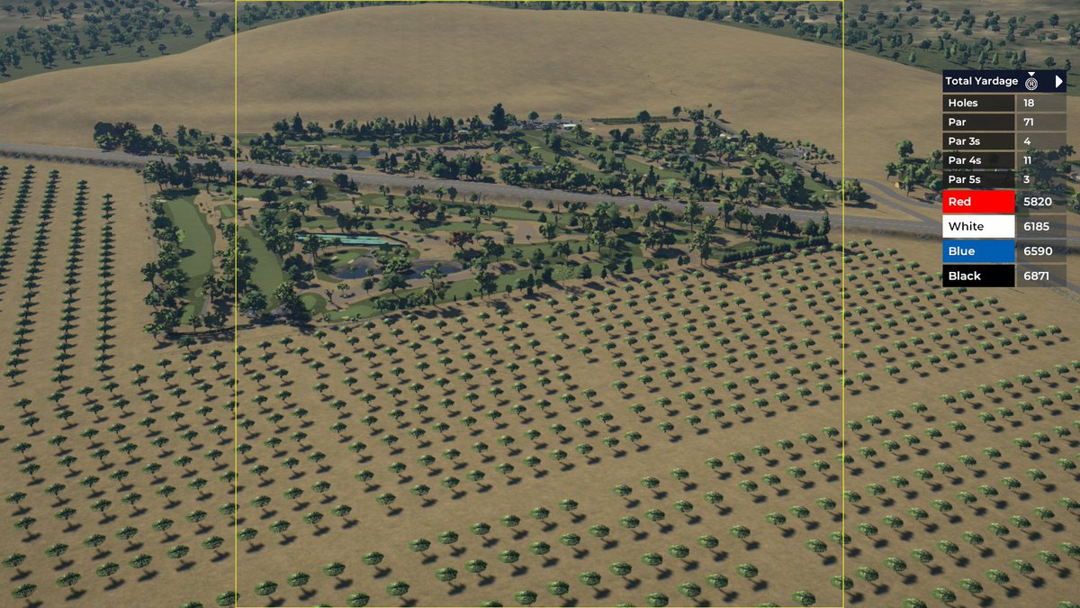 TDunlop07's tweet photo. After months of work my next RCR is coming down the final stretch.
#RealLifeCourse #KillerCourse #PGATOUR2K21
Tracy Golf & CC
is now 99% planted
@PGATOUR2K @TGCTours @TracyGolf @ncga1901 @CDTSociety @thehawksnestfb @friendBOMBER1 @2k21Gb @WhatAboutAmeobi @BoredomOP @avakrac @2k https://t.co/7IowXsJyes