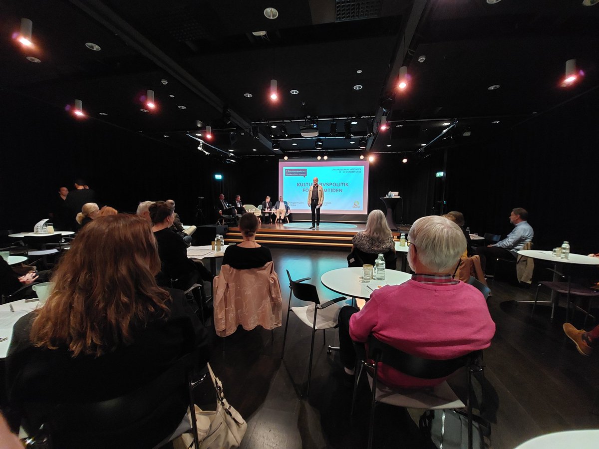 Länsmuseernas höstmöte drar igång med spänstigt program. Nu ska vi flytta fram Sveriges största museums positioner inför valåret 2022!