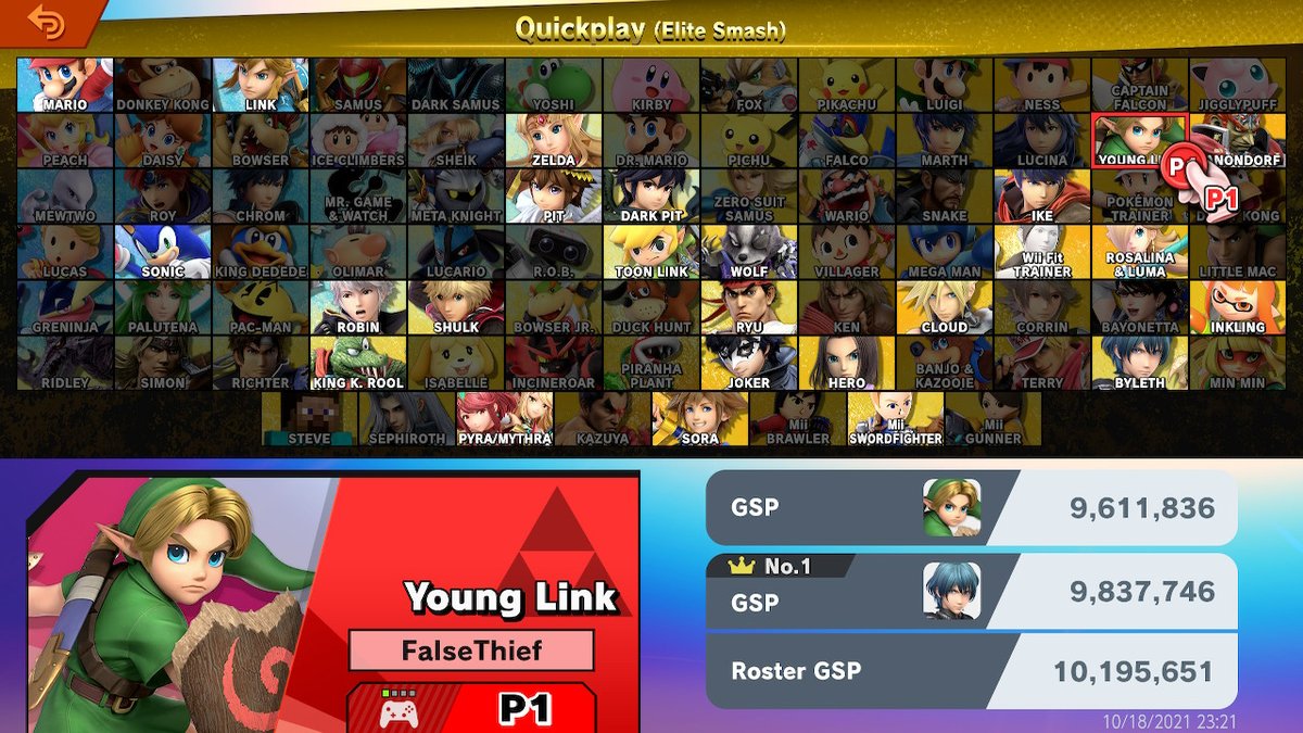 FalseThief_'s tweet photo. Bit sad and alone tonight but we in elite ig #SmashBros #NintendoSwitch https://t.co/HiBiti4WAl
