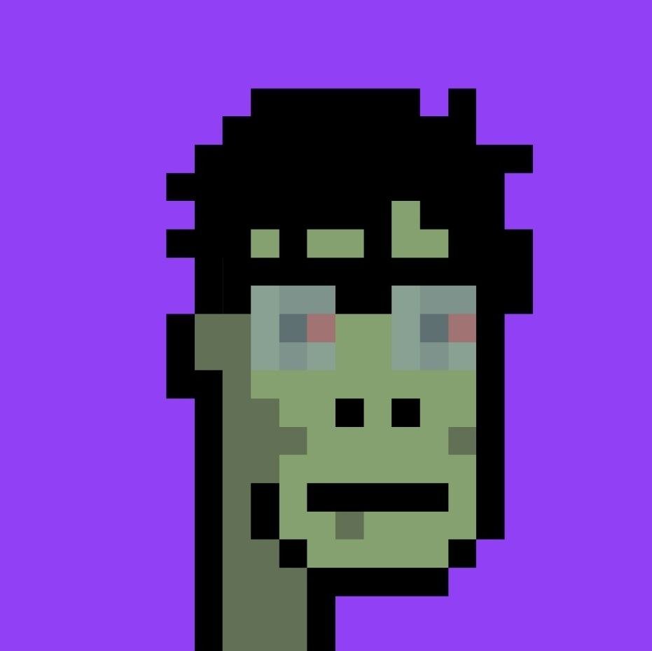 SUBTLESOTL1's tweet photo. Damn welcome @Boomshank2 that is a fillllthy ape. @nftrewardclub #NeonZombie https://t.co/G18q7wWYbJ