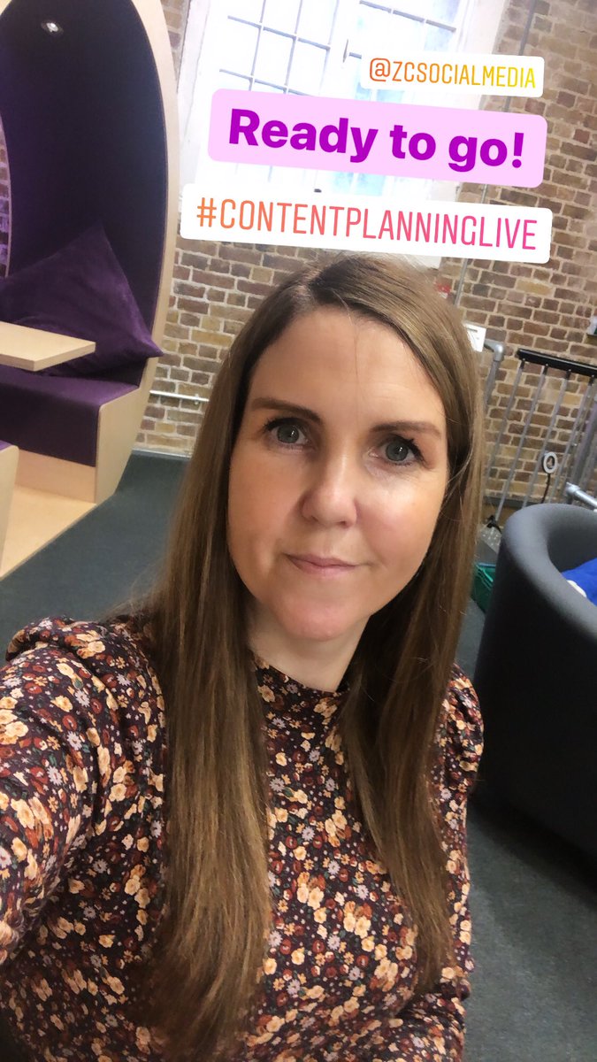 ZCSocialMedia's tweet photo. @zoe_cairns is all set to open up our virtual doors for #ContentPlanningLIVE🚪💻 https://t.co/ZKjVLQboPS