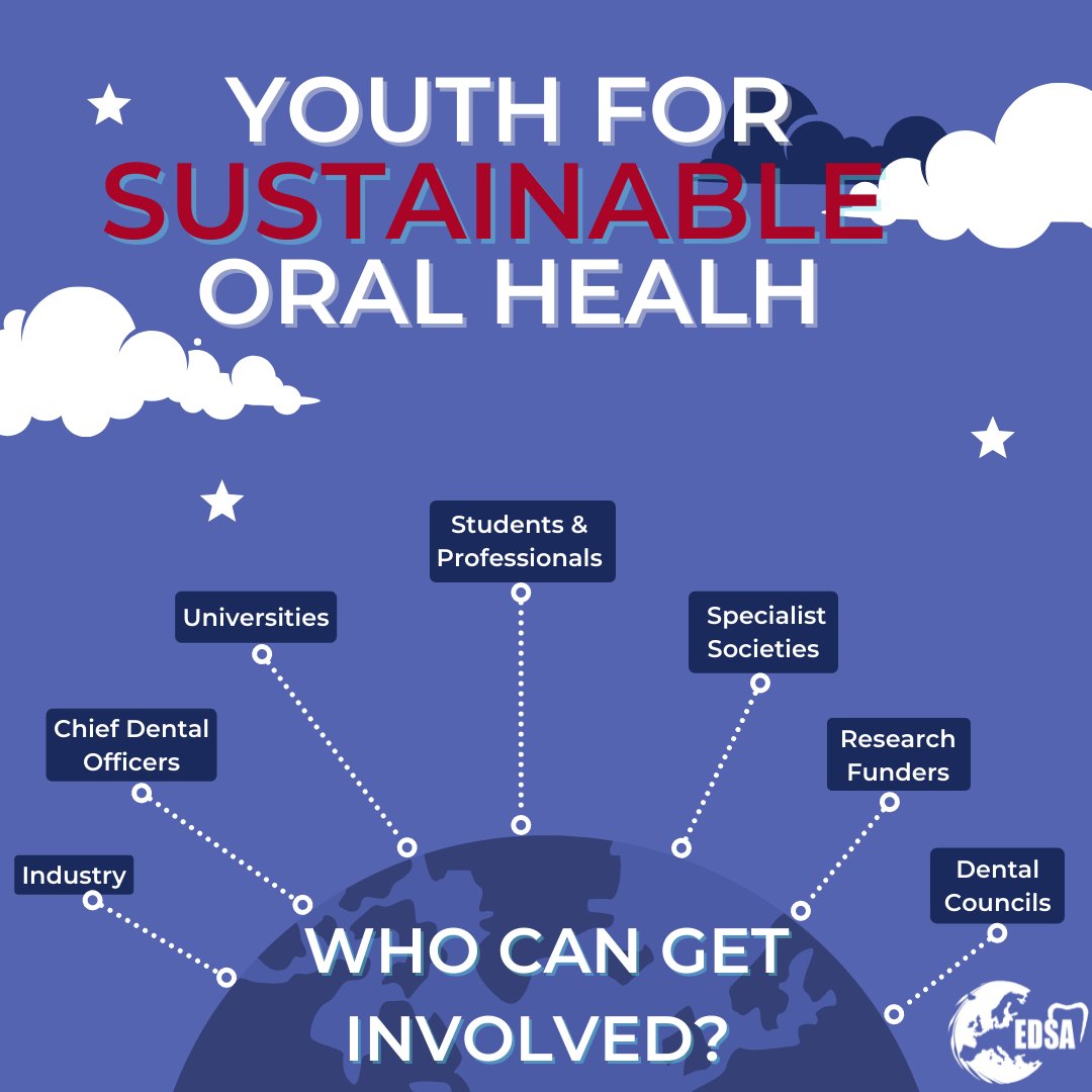 edsaweb's tweet photo. The Youth for Sustainable Oral Health (YSOH) is a movement of young oral health professionals around the world who want to make oral health more sustainable. 

You can read their manifesto and join the movement in the link in out bio 😁 https://t.co/TUd3RtxVZu