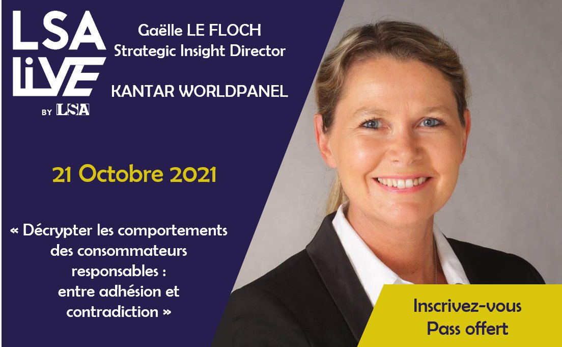 GaelleLefloch's tweet photo. J'interviens ce jeudi au #LSALive sur le thème : "Décryptez les comportements des consommateurs responsables : entre adhésion et contradiction."
Pour plus d'informations : ➡️ https://t.co/gQGTA6gwRu https://t.co/P4Ro1Ivg4U