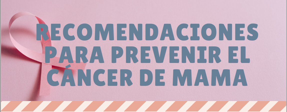 MujeresIgualdad's tweet photo. En la #GuíaInformativa de nuestro #ProgramaCuidaT puedes encontrar hoy las "Recomendaciones para prevenir el #CáncerdeMama" https://t.co/LZQumfcWD2
#sacapecho https://t.co/DSeUewl6xU
