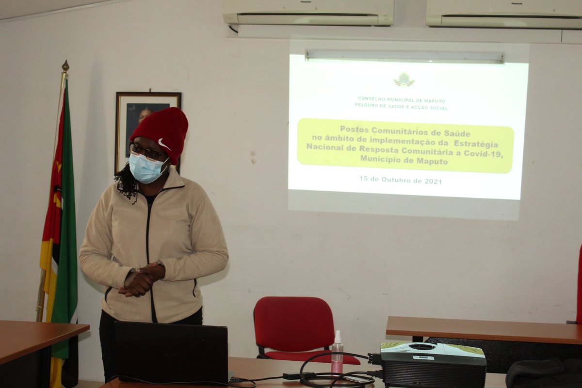ProjectoPtum's tweet photo. Como forma de garantir o alinhamento, facilitar a coordenação e encontrar sinergias, o #PTUM em coordenação com a DMS do @cmmaputo realizou, ontem, a indução sobre o funcionamento dos Postos Comunitários de Saúde aos secretários dos 20 bairros onde estão localizados os postos. https://t.co/JmjTUo6RTC