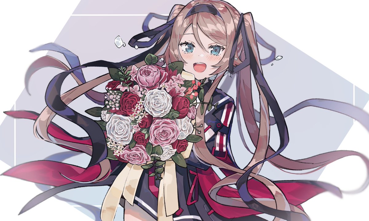 ラムちゃん2周年おめでとう！そして、活動お疲れ様でした。ラムちゃんの元気で一生懸命な所が大好きです。色紙のイラスト喜んでもらえたら嬉しいな〜