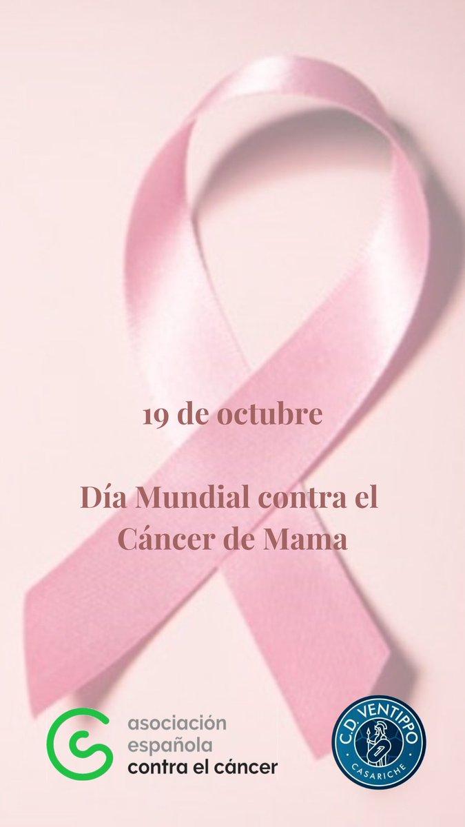 Nos sumamos la rosa 💞

Día Mundial contra el Cáncer de Mama.

Por todas las que están en la lucha, por todas las que la ganaron, por todas las que nos alientan desde arriba 💗

#DiaMundialdelCancerdeMama