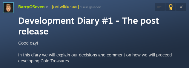 CoinTreasures's tweet photo. We released our first Development Diary on the Steam Community! Check out our plans with Coin Treasures! Check it out here: https://t.co/0lB3blStL7

#cointreasures #coinpusher #indiedev #indiegames #indiegame #IndieGameDev #gamedev #UnrealEngine #gamedesign #PCGames #gaming https://t.co/MxJcBYZE4N