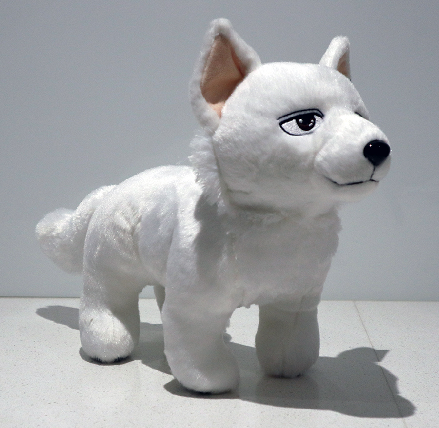 KasiKek's tweet photo. Probably my favourite of the set. Akame! He may be pure white, but simplicity is beautiful.
#ginga #PurePlastic #銀牙 https://t.co/FJaboSrO2t