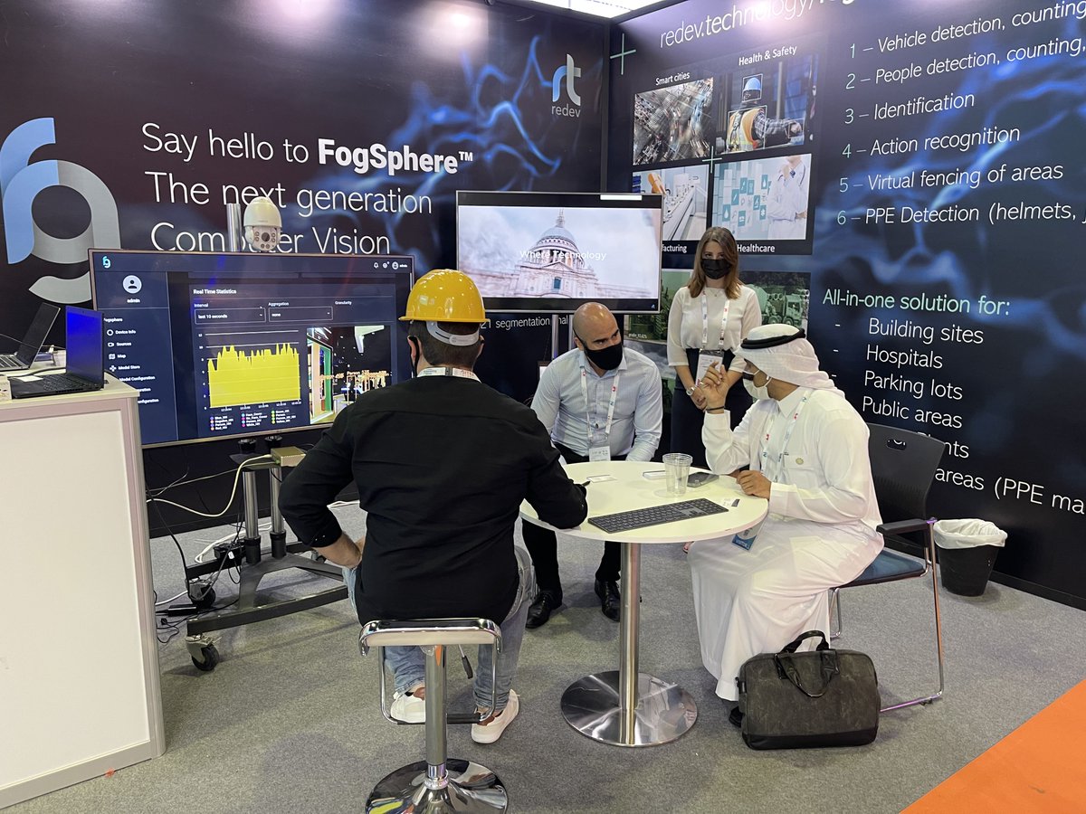 RedevTechnology's tweet photo. Follow us @GITEXTechWeek z2-d7 to discover our Computer Vision solutions #GITEXGlobal #VisionAI #redevtechnology #fogsphere #edgev https://t.co/fDZui3bdrI