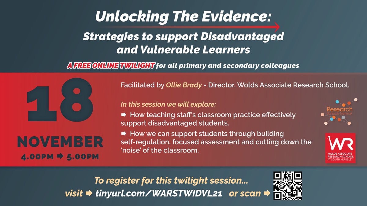 Wolds Associate Research School tweet media