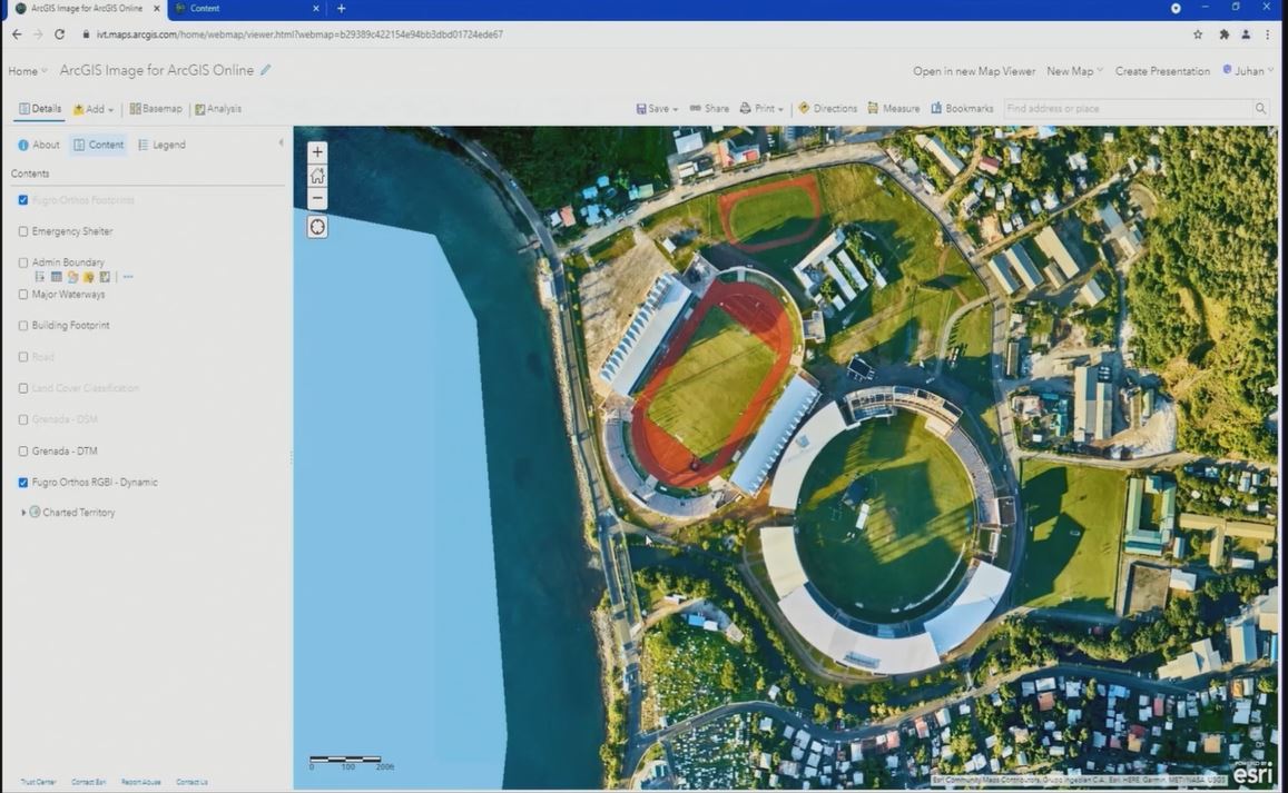 Esri_Spain's tweet photo. ¿Cómo puedes hacer un ortomosaico como este o un análisis de #GeoAI en cuestión de minutos y en la nube? Aprovecha las herramientas de #deeplearning para hacerlo con #ArcGIS Image for #ArcGISOnline. Nos lo cuenta Elena.

#imágenes #raster #CEsri21 
 https://t.co/Zvd6eS12KG https://t.co/h8EkMjxcrW