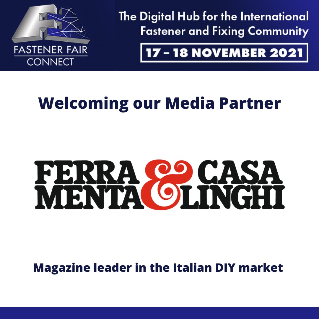 FastenerItaly's tweet photo. We are proud to announce @mondopratico as Media Partner for #FastenerFairCONNECT 
@mondopratico is a monthly magazine which is addressed to all the best distribution of the Italian DIY market: #hardware shops, #DIY centers, #tool shops, #wholesalers.

🔍 https://t.co/8pn5cnsbsE https://t.co/g5lHpaBSpP