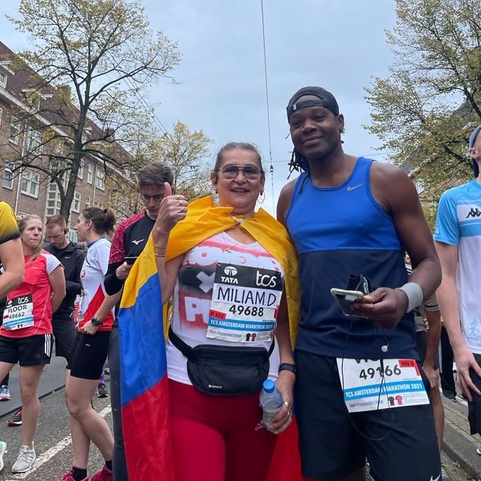 AmsFitProject's tweet photo. MASSIVE CONGRATS to all our awesome runners who rocked Amsterdam this weekend! @TCSadammarathon
You guys are all heroes ππ
#Amsterdam #NP_AMS #AmsterdamMarathon #hardlopen #freefitness #justshowup https://t.co/aqhPO2OfbK