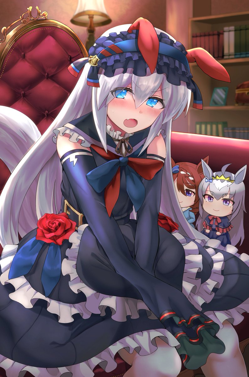 ウマ娘「「なっ!なんや?!見せものやないで!!」
#ウマ娘  #タマモクロス 」|ティラノりんこ🔞4/23 叡大祭オンラインのイラスト