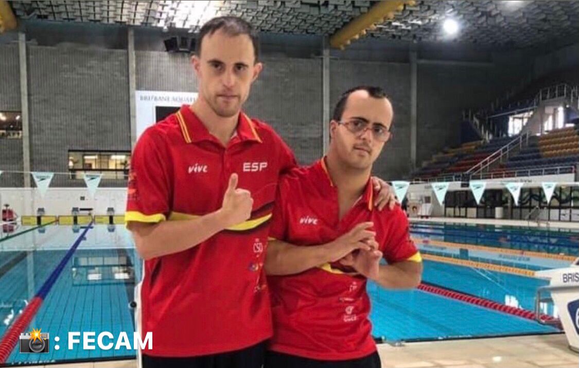 deportesclm's tweet photo. 🏊🏼 Eloy Molina Rodríguez, Luis Serrano Correoso e Iris Agudo Ortega representarán a España en el Mundial de Natación para personas con discapacidad intelectual que se celebrará en Montlucon (Francia) del 10 al 18 de diciembre.

👏🏽 ¡Enhorabuena!

#DeportesCLM https://t.co/8hMlFNORfW