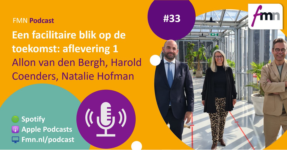 “Een facilitaire blik op de toekomst” is een nieuwe serie binnen de #FMNpodcast, vol gesprekken met leiders van invloedrijke bedrijven in Facility Management. Deze podcast is niet alleen te beluisteren, maar ook te bekijken via YouTube! 

👉fmn.nl/podcasts/550-3…