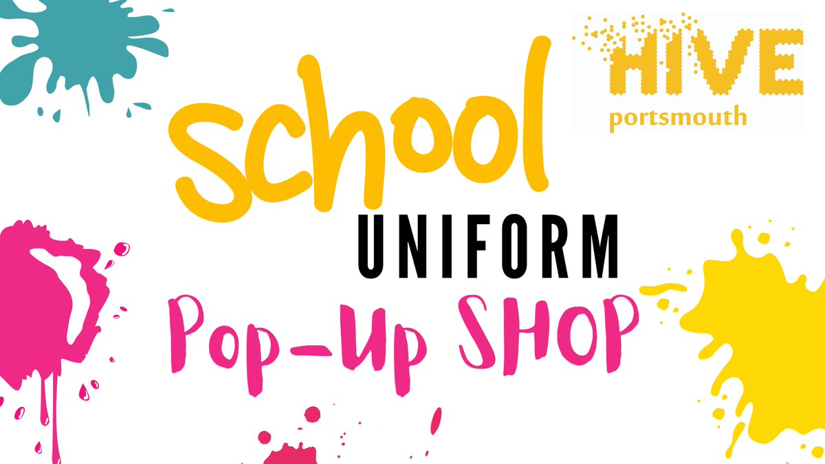 Since mid-June this year we have helped over 400 #Portsmouth families with pre-loved #schooluniform. Are you struggling with school uniform items? We can help. We have a large stock of pre-loved school uniforms. Go to: hiveportsmouth.org.uk/news/pop-unifo…