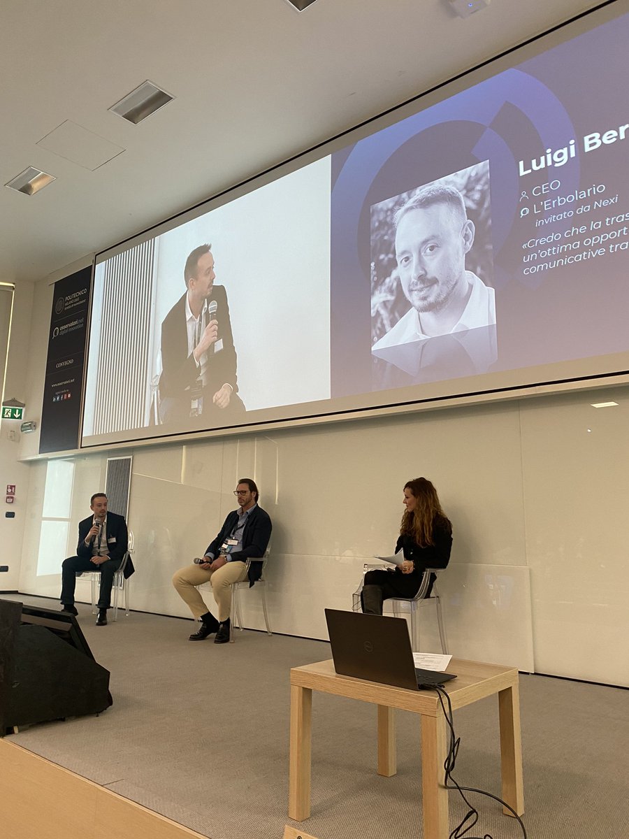 Osserv_Digital's tweet image. La parola a Luigi Bergamaschi che ci parla dell’esperienza #econmerce di @erbolarioita #oec21