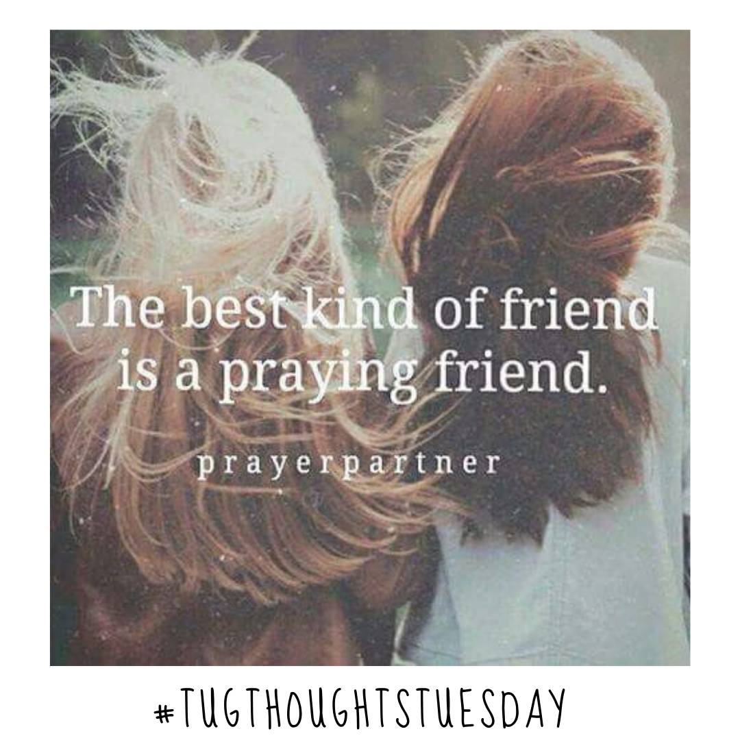TUGmovement's tweet photo. Do you pray for your friends? Do your friends pray for you?
Don't put off praying for your friends till later...now is a good time more than ever to say a word of prayer for your friend.

#ThoughtsTuesday #TeenChurch #TeenMinistry #TUG https://t.co/gHAjAqWGZE