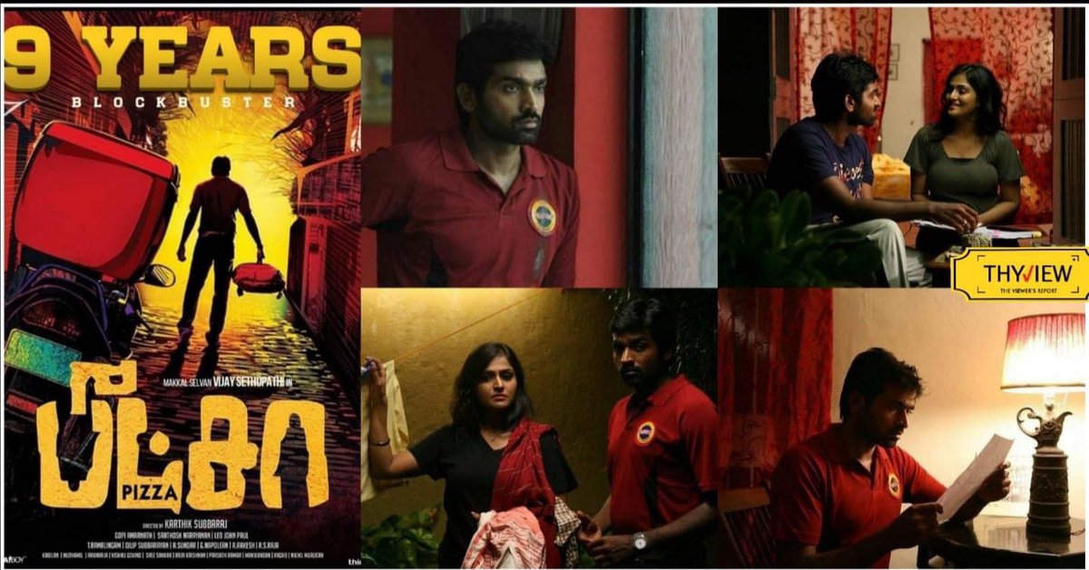 Thyview's tweet photo. Made with a budget of 1.5 cr & collected
More than 3 times it's budget
Debut film of @karthiksubbaraj ..
Movie which gave push to @VijaySethuOffl career..
#9yearsofpizza #pizza https://t.co/tND5kYKDf9