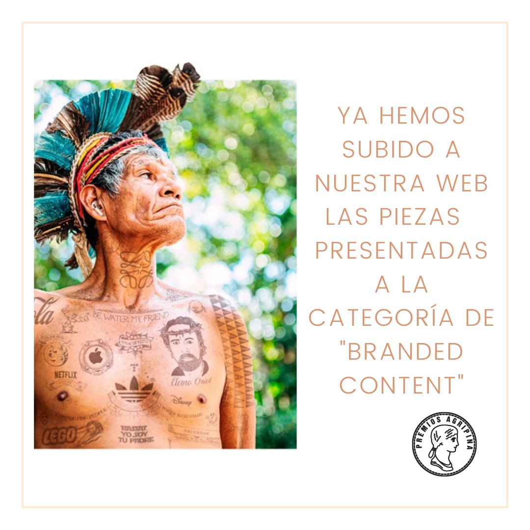 premiosagripina's tweet photo. Ya hemos publicado en nuestra web las piezas que habéis presentado a los premios en la categoría Branded Content.
WEB: https://t.co/kdEF3DoDPG
#Agripina11 #Votaciones #Branded_Content #acoruňa #málaga #Madrid #Sevilla #Cadiz #Tarragona #Huesca #cordoba https://t.co/eUP1i7dkgR