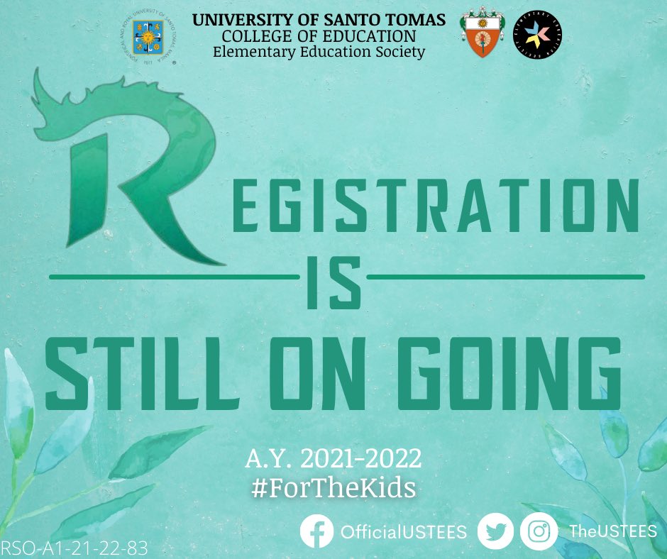Hey there, mga ka-EES! 

Registration is still ongoing so if you haven’t chosen your committee yet, you may still sign up through this link: forms.gle/jJ5A9M3J3Q5syJ…

We are hoping to work with you, mga ka-EES!