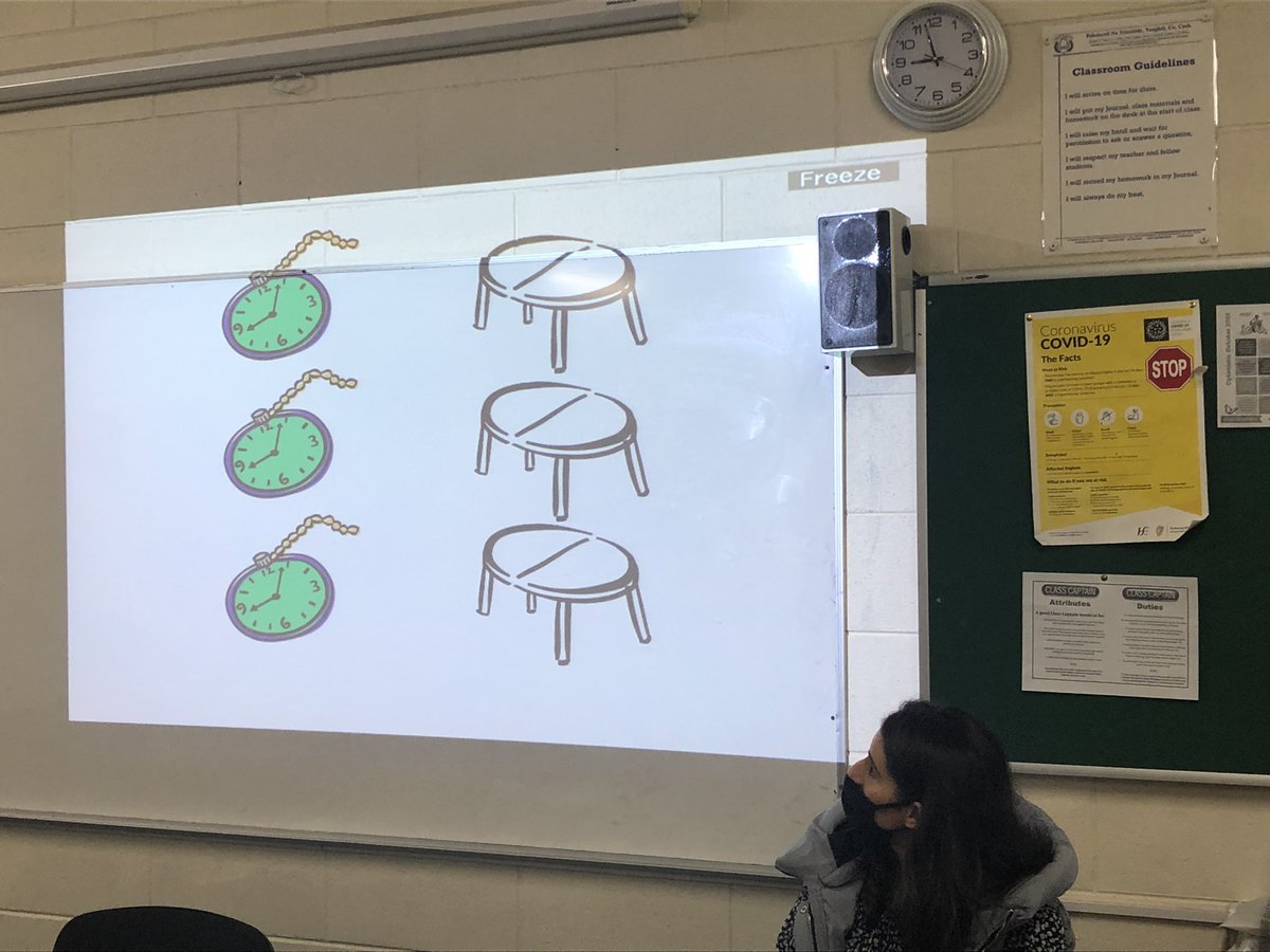 trionoidemaths's tweet photo. Tutor Groups at Pobalscoil Na Trionoide enjoying Puzzles and Dingbats for Maths Week this morning. https://t.co/xnidLbiPpN