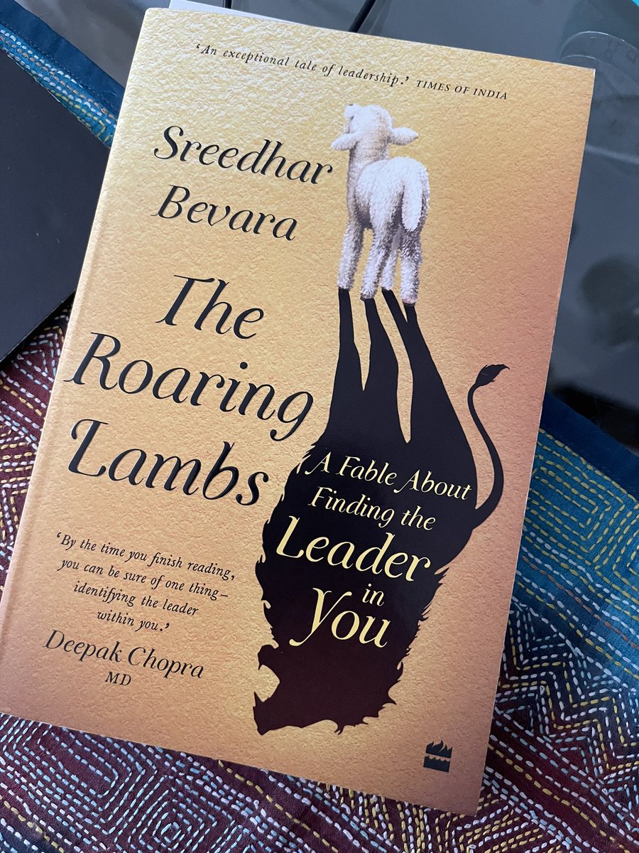 thekiranbedi's tweet photo. A great story by @SreedharBevara. 
Was presented this book this morning. https://t.co/8tPgXr0kWU